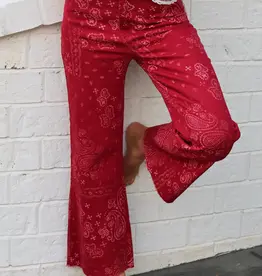 Red Bandana Jeans