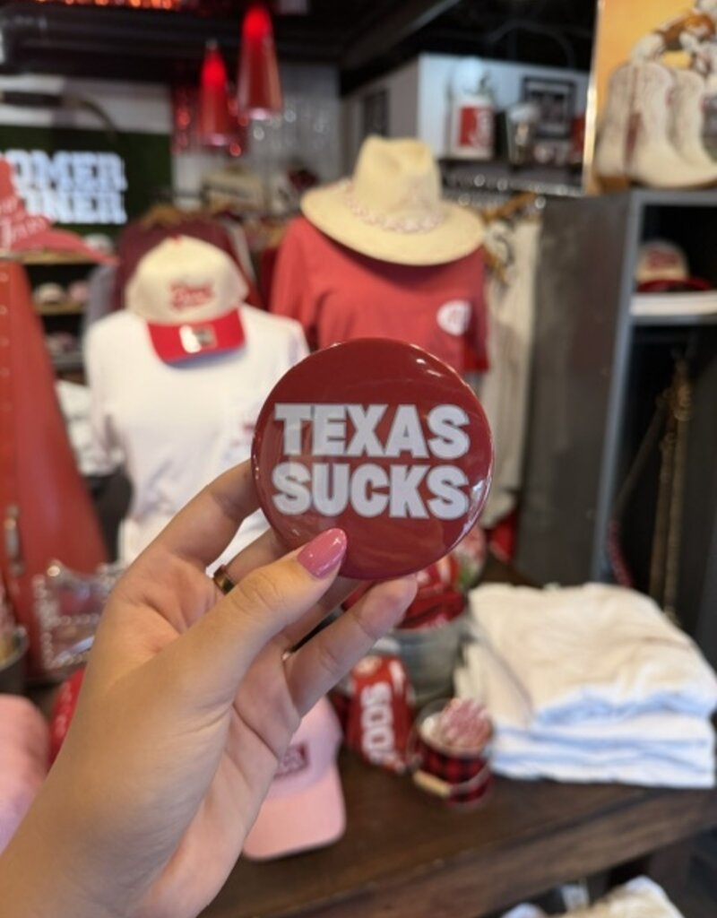 ! Texas Sucks Big Red Button