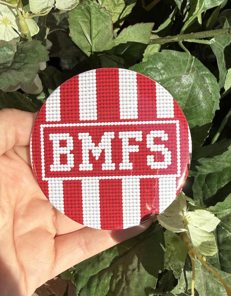 !BMFS Cross Stitch Button