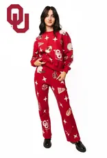 QOS Oklahoma Sequin Icon Sweatshirt