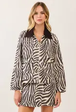 Zebra Print Jacket