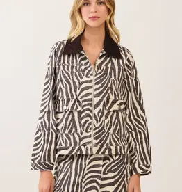 Zebra Print Jacket