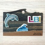 A+B Emblem Peel-n-Stick LBI Patches