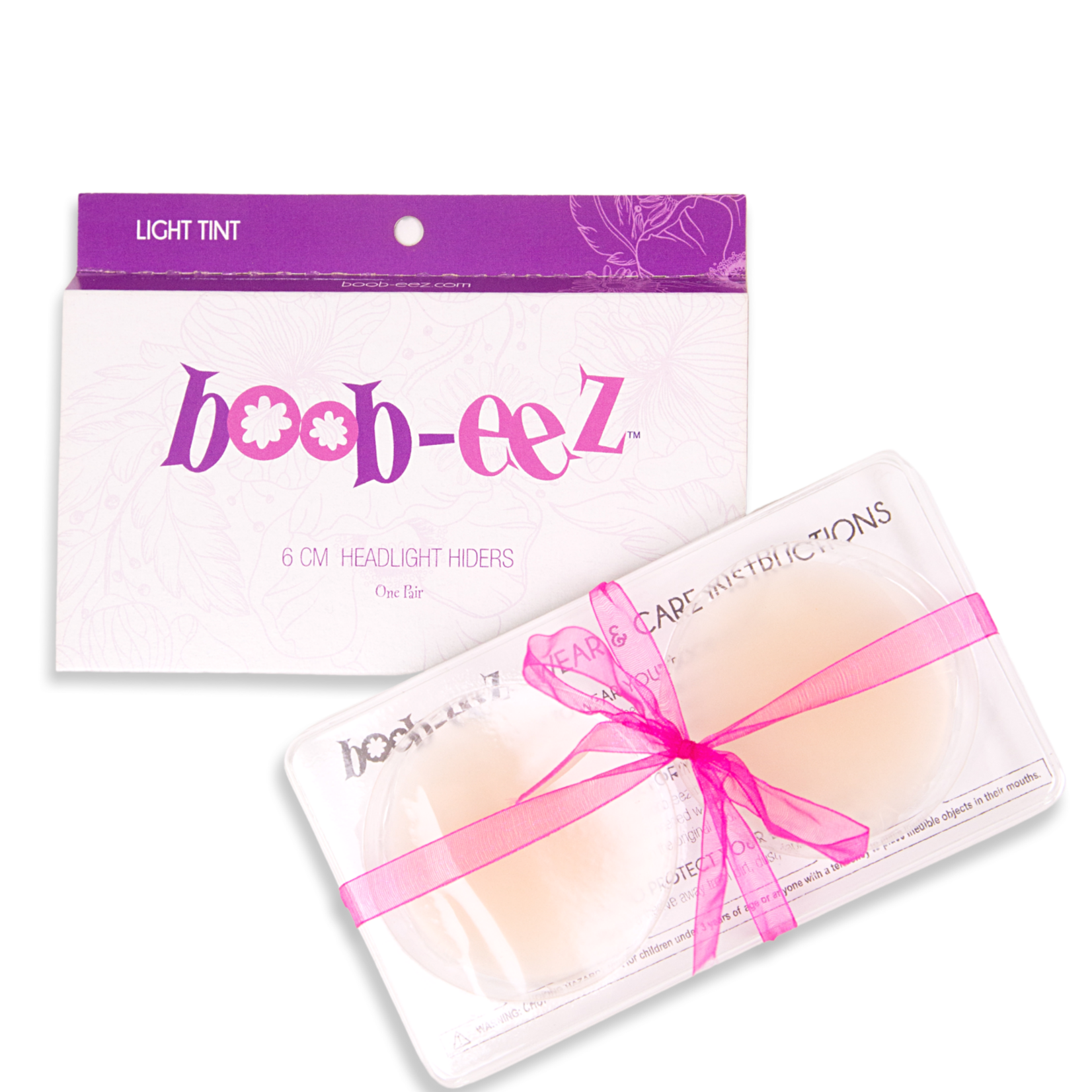 Total Stockroom 6CM Boob-eez Headlight Hiders - Light Tint