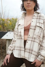 By Together Lauren Oversized Plaid Flannel