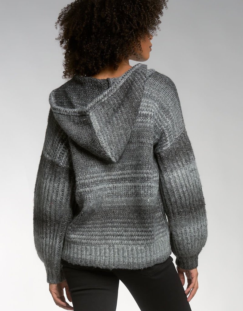 Elan Sweater Hoodie Mixed Yarn