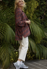 By Together Ashley Oversized Button Down Flannel