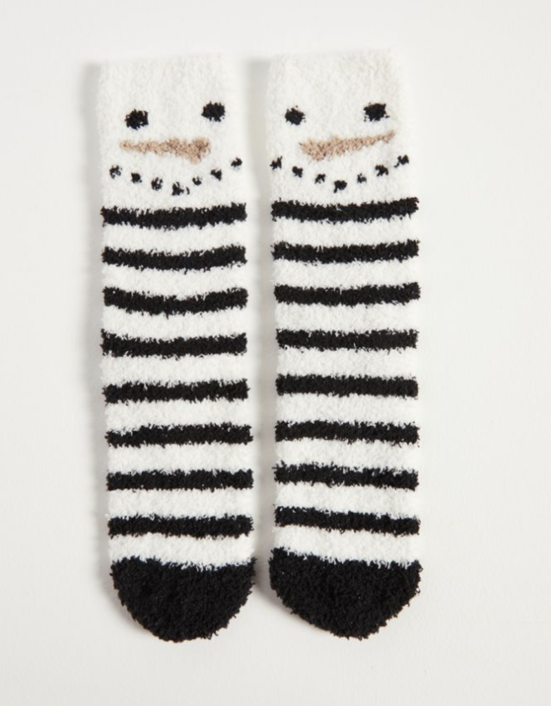 Z Supply Snowman Plush Socks