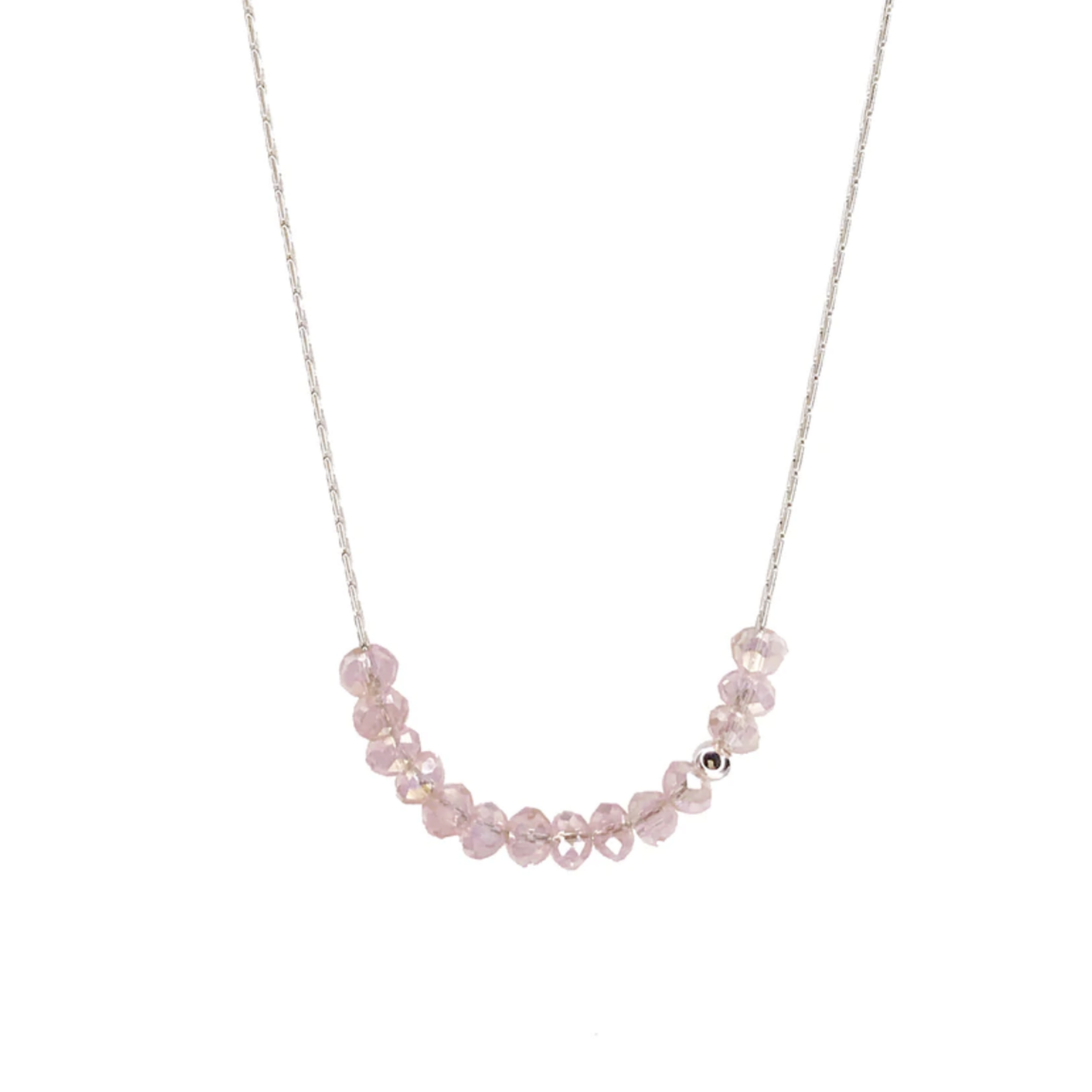 Salty Cali Sprinkle of Love Necklace - Pink