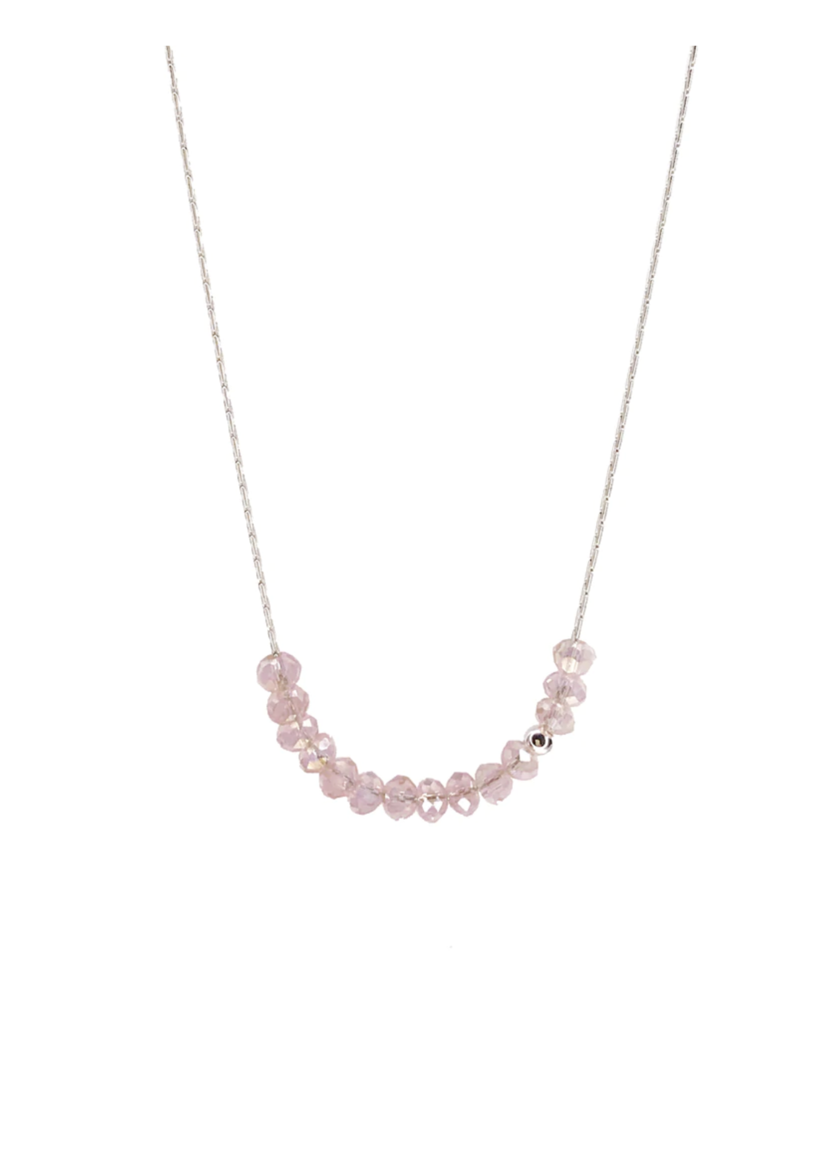 Salty Cali Sprinkle of Love Necklace - Pink