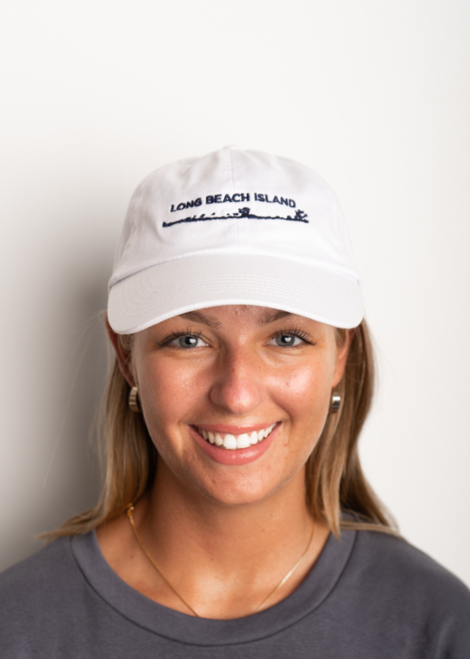 Jetty Ink Long Beach Island Embroidered Hat