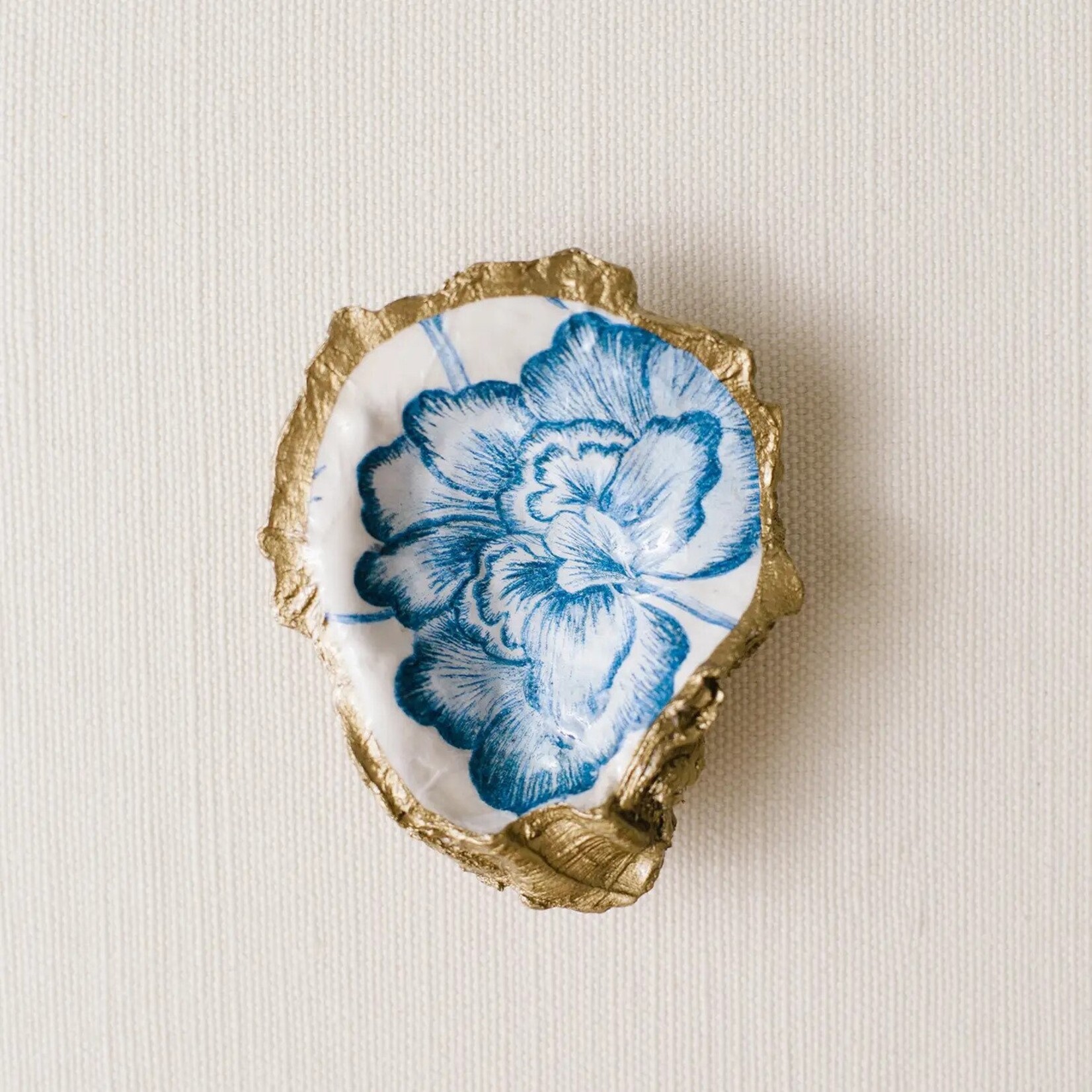 Grit & Grace Decoupage Oyster Jewelry Dish