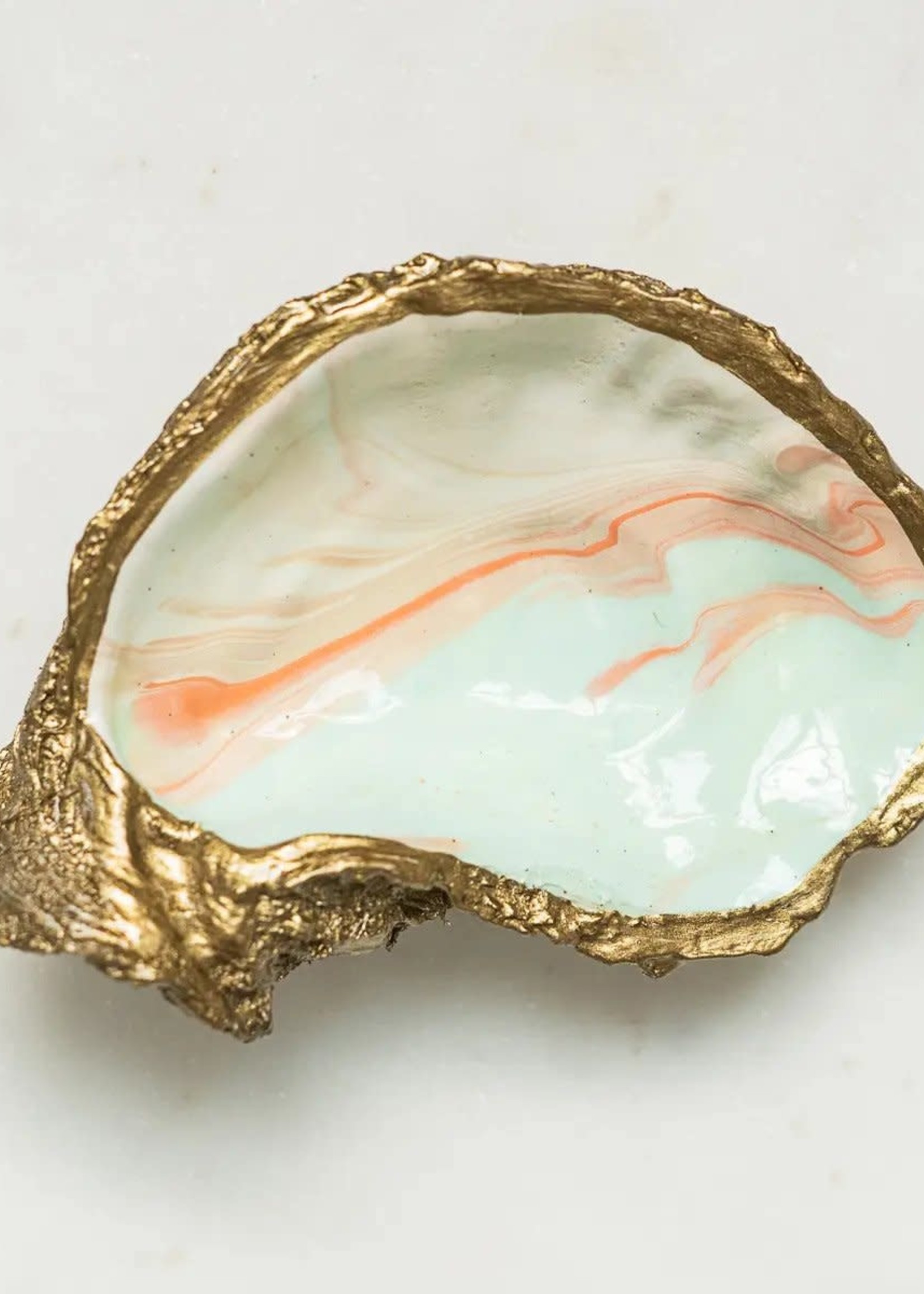 Grit & Grace Sunrise Oyster Ring Dish