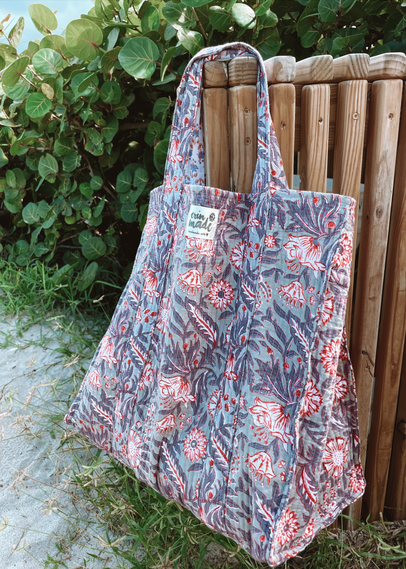 Erin Made Violet Reversible Tote