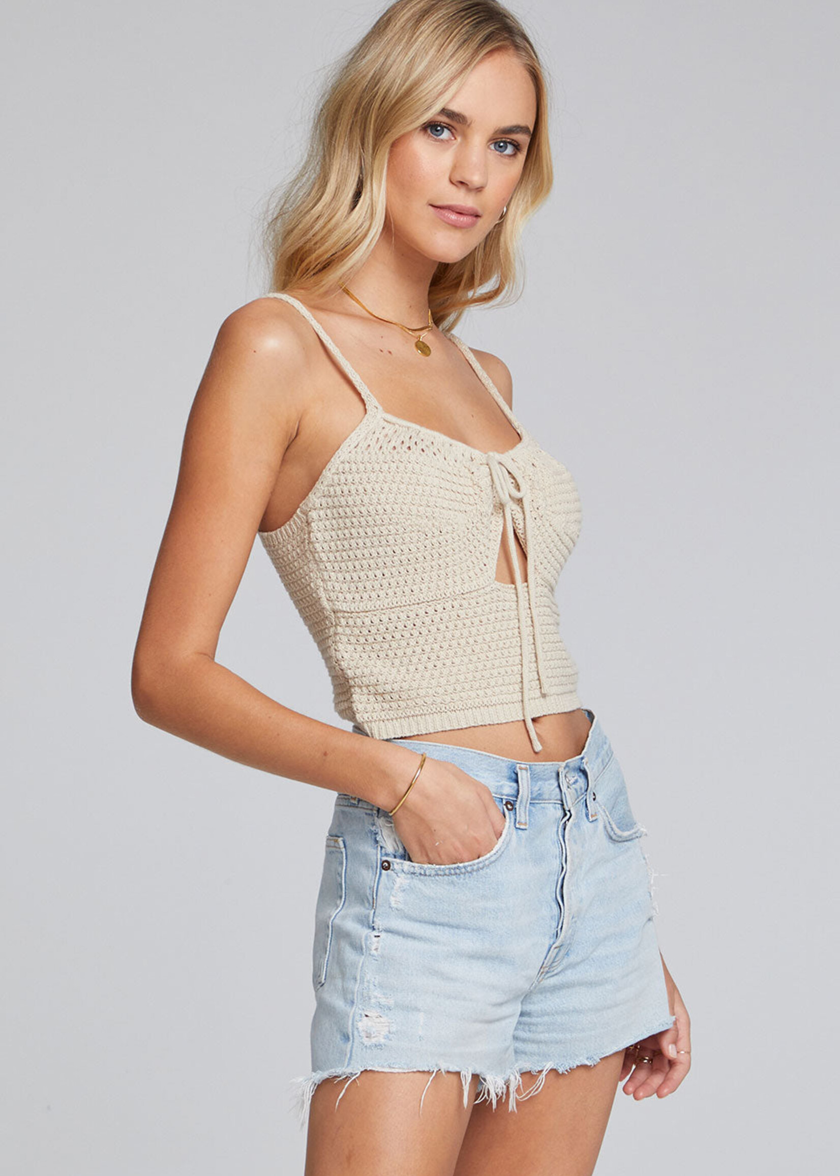 Saltwater Luxe Lemon Sweater Tank