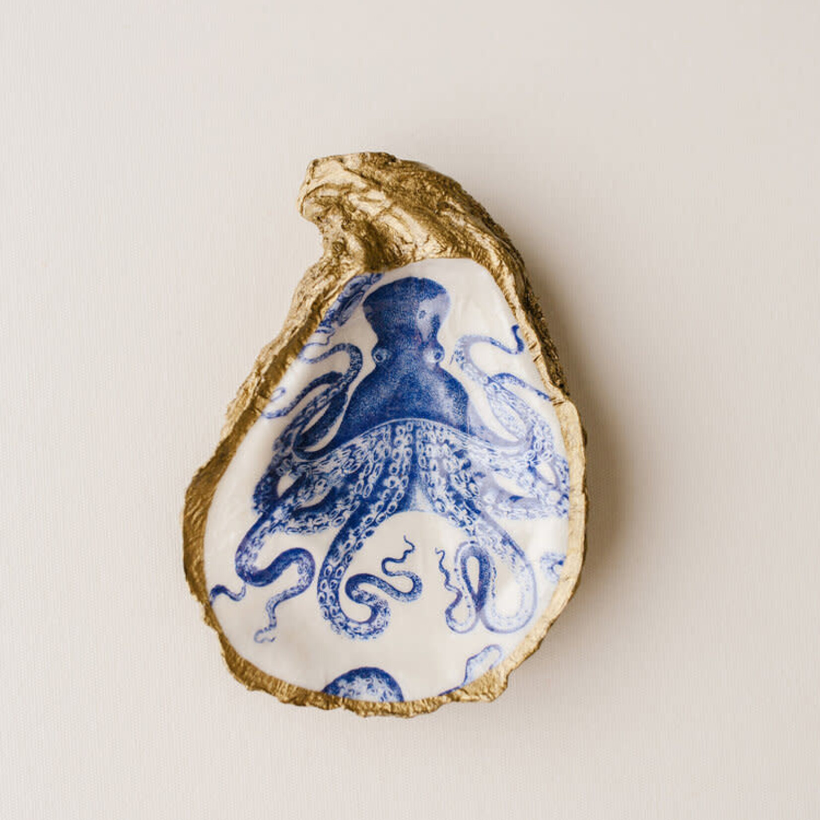 Grit & Grace Decoupage Oyster Jewelry Dish
