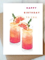 Palomas Birthday Card