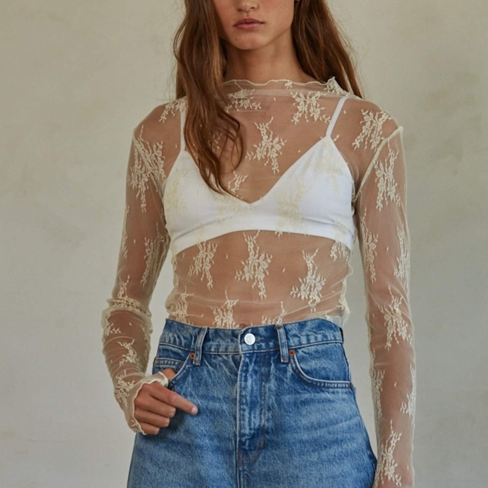 By Together Aubrey Lace Top
