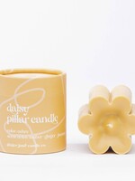 Ginger June Candle Co. Daisy Pillar Soy Candle