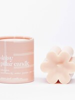 Ginger June Candle Co. Daisy Pillar Soy Candle