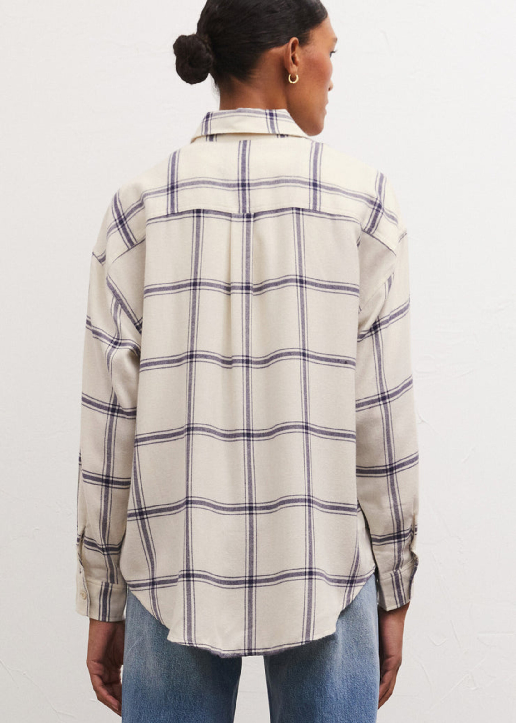 Z Supply River Plaid Button Up