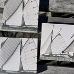 120 Matches - 4" Sailing Sepia