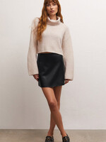 Z Supply Ciera Leather Skirt
