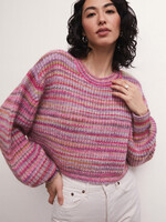 Z Supply Prism Metallic Stripe Sweater