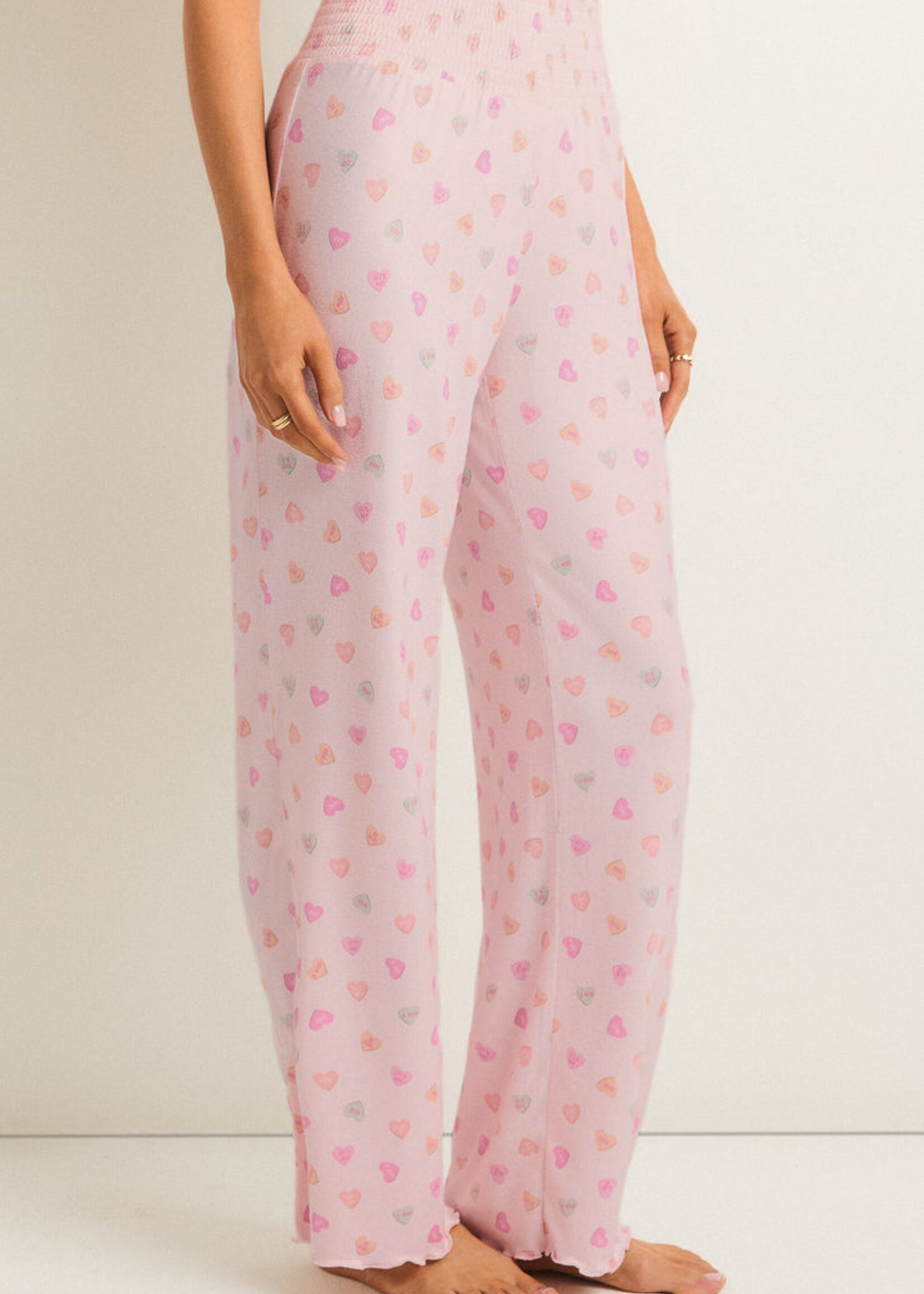 Z Supply Dawn Candy Hearts Pant