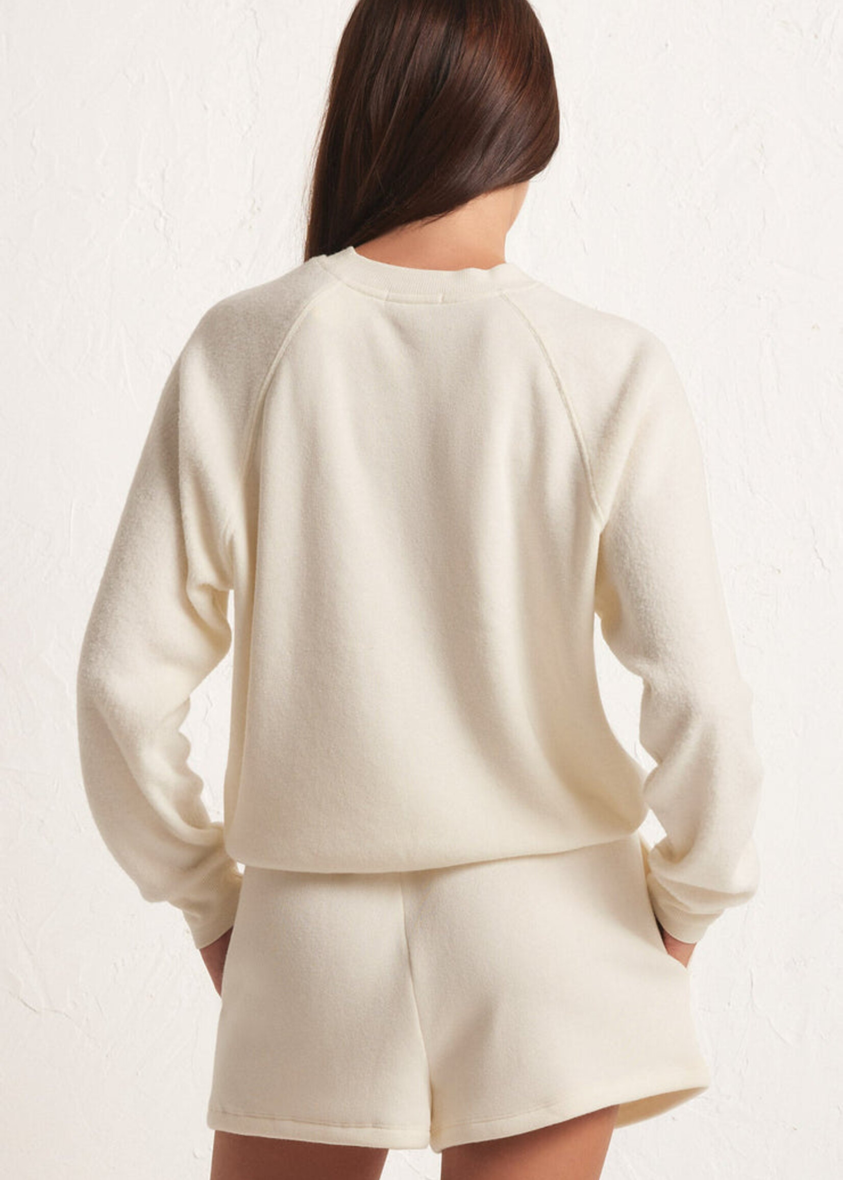 Z Supply Saldana Reverse Fleece Top