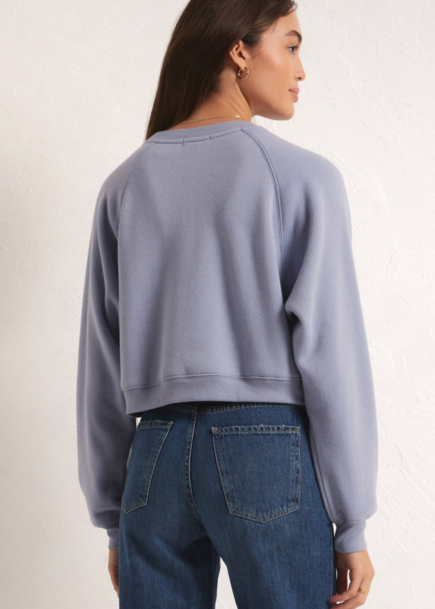 Z Supply Crop Out Sweatshirt