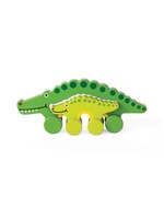 Jack Rabbit Creations Big & Little Wooden Roller Alligator