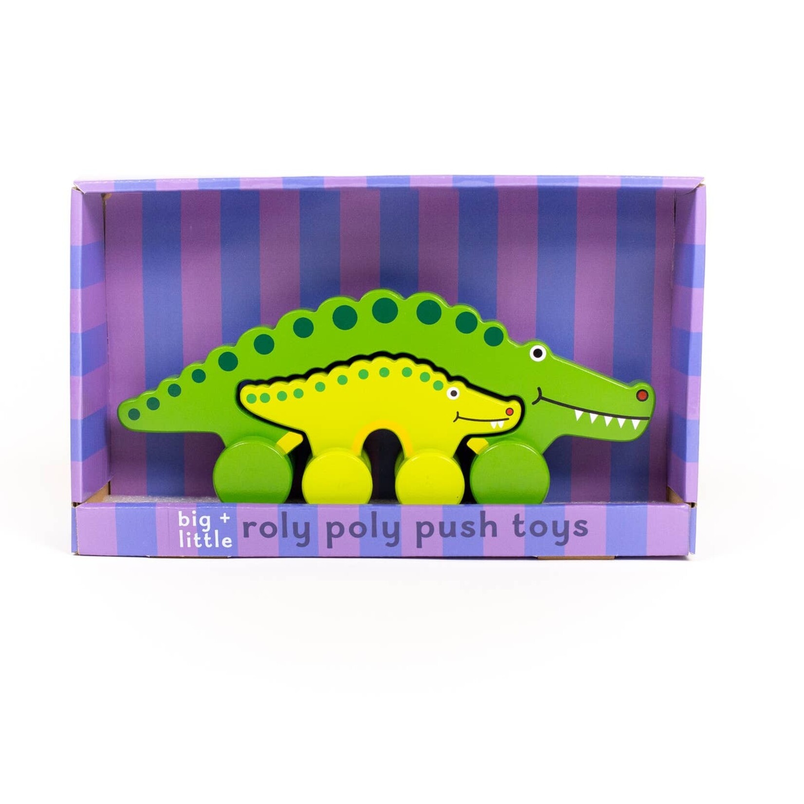 Jack Rabbit Creations Big & Little Wooden Roller Alligator