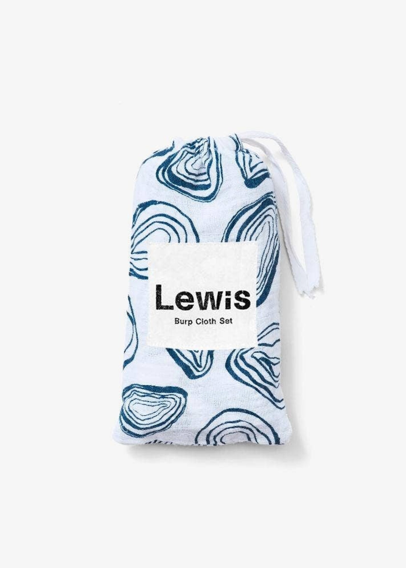 Lewis Burp Cloth Set Oyster | Denim