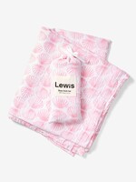 Lewis Burp Cloth Set Scallop | Lilac