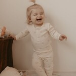 Ribbed Tights - Nude Seashell