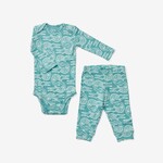 Lewis Onesie + Pant Set Alligator | Spruce