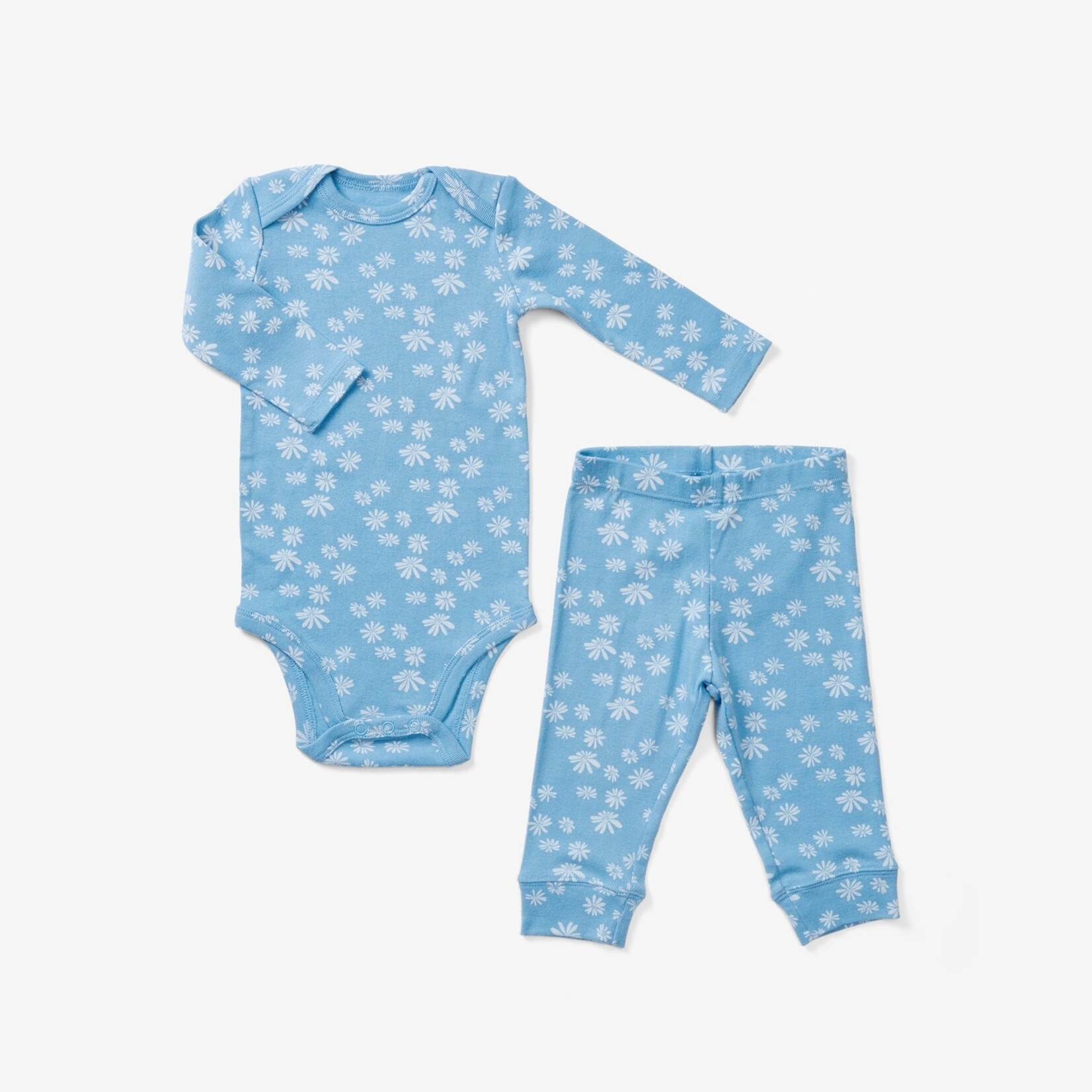 Lewis Onesie + Pant Set Daisy | Azure