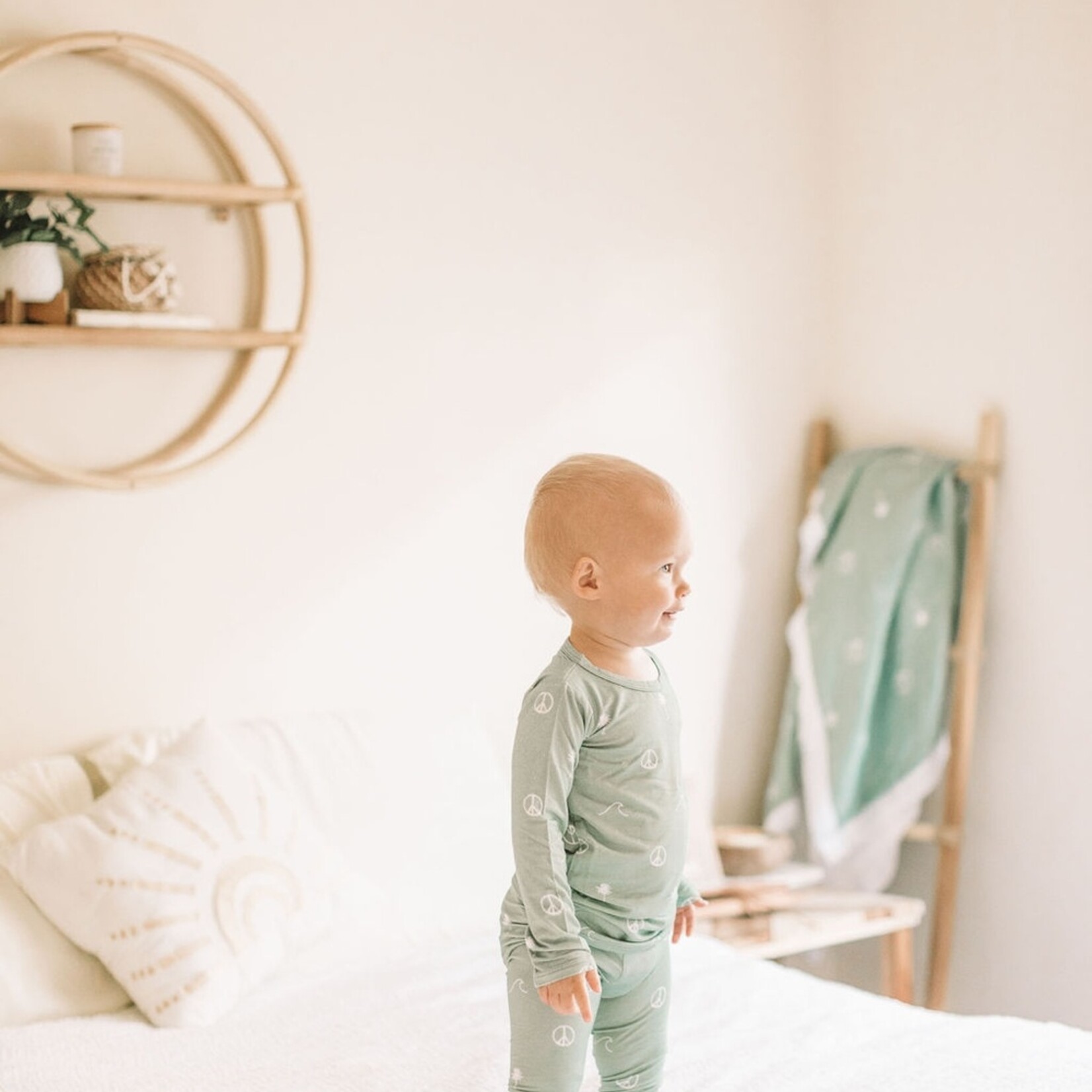 Peace Beach 2 Piece Pjs