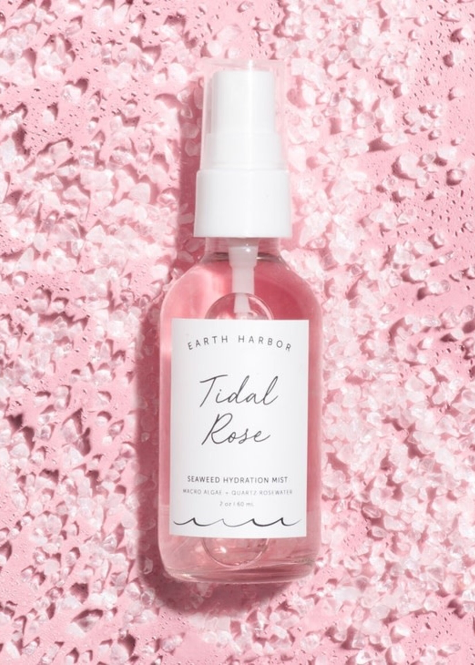 Earth Harbor Naturals Hydration Mist: Rose Water + Rose Quartz
