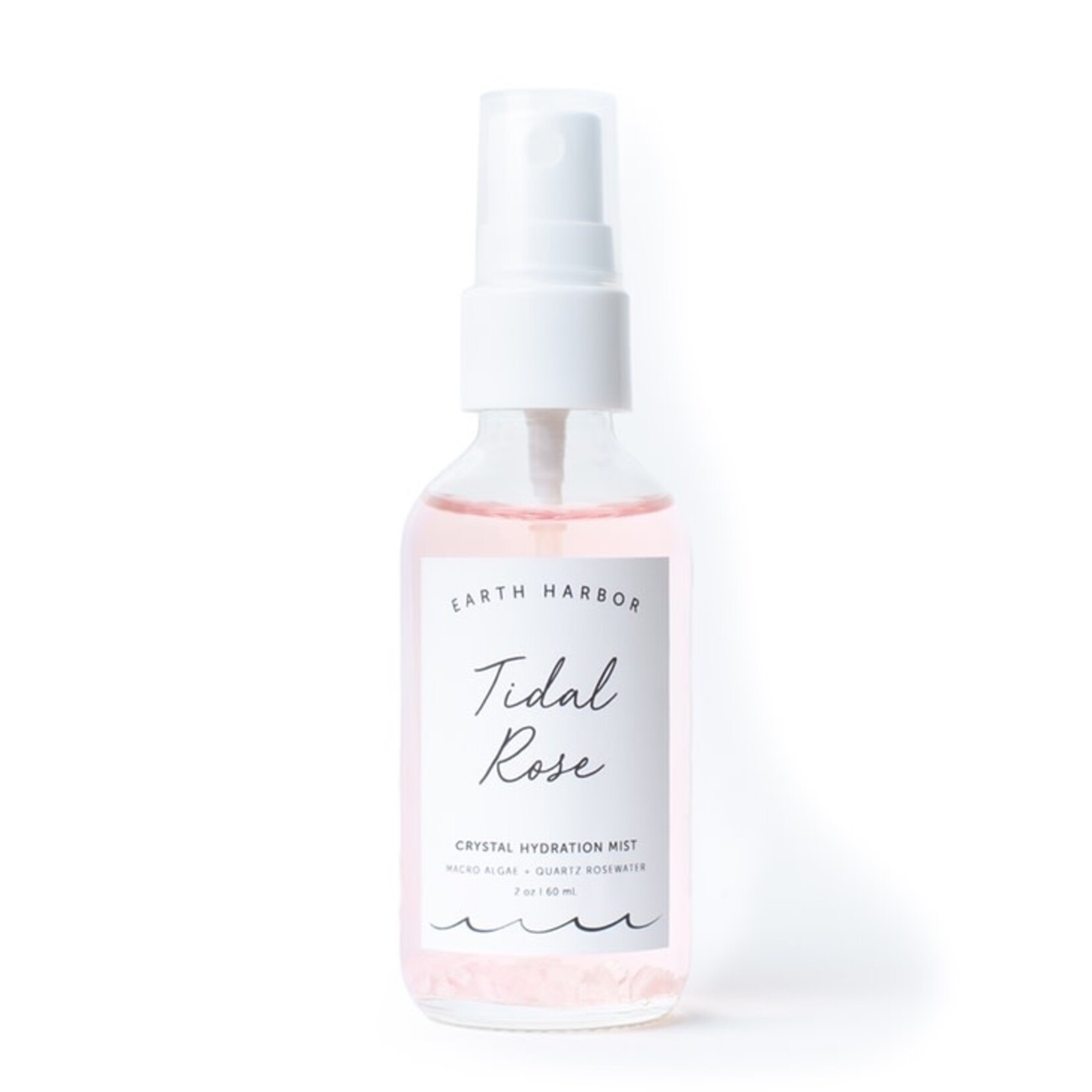 Earth Harbor Naturals Hydration Mist: Rose Water + Rose Quartz