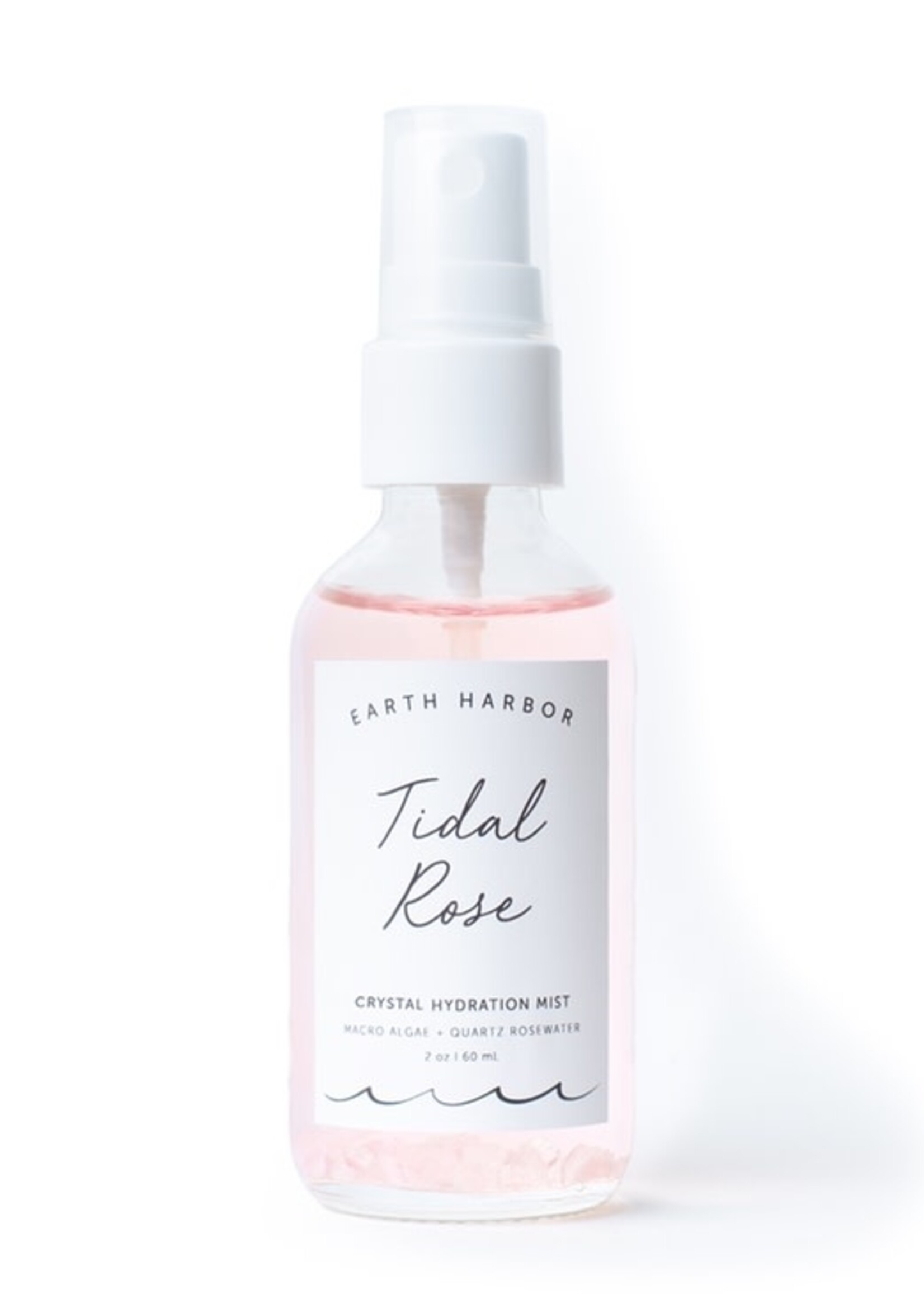 Earth Harbor Naturals Hydration Mist: Rose Water + Rose Quartz