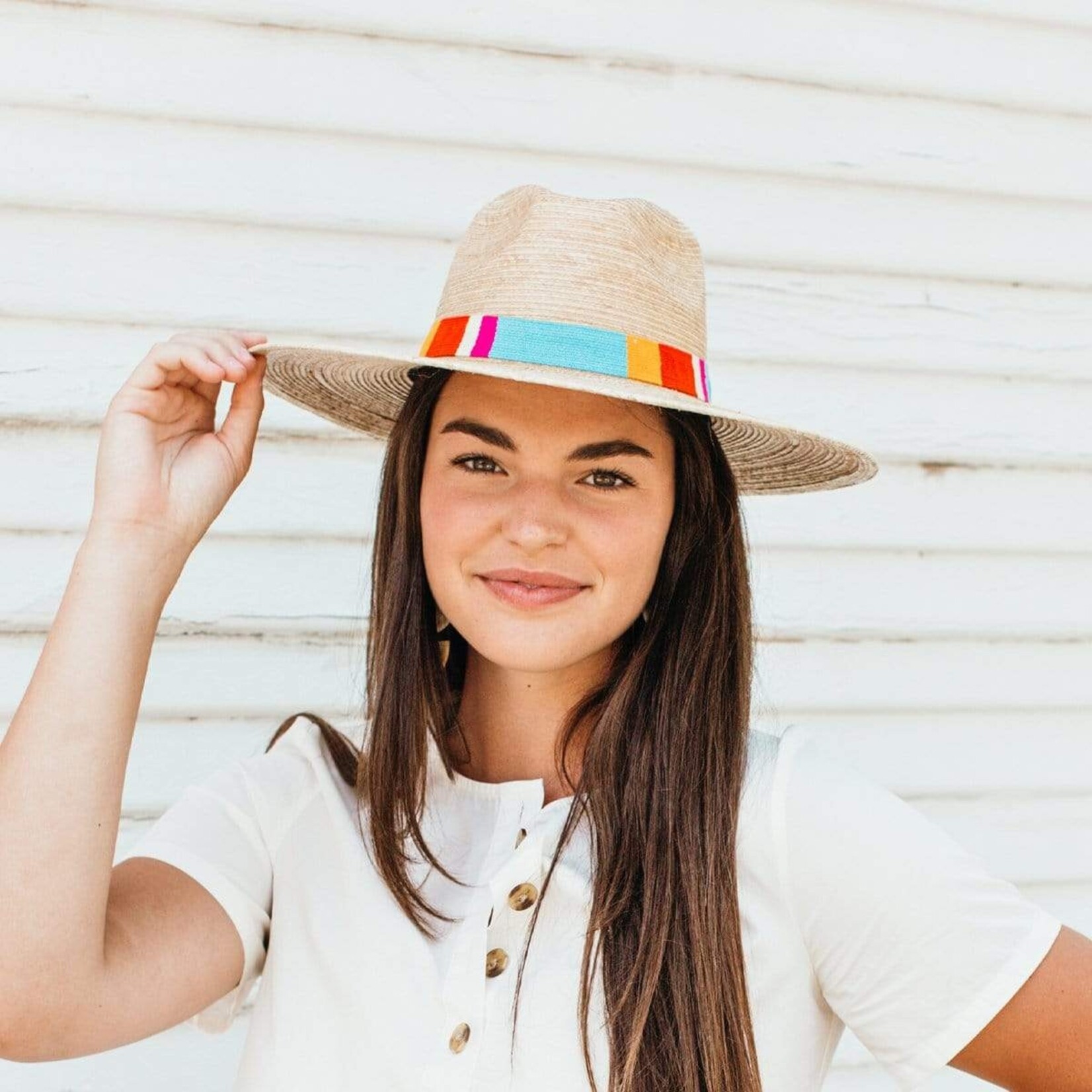 Sunshine Tienda Sandra Palm Hat