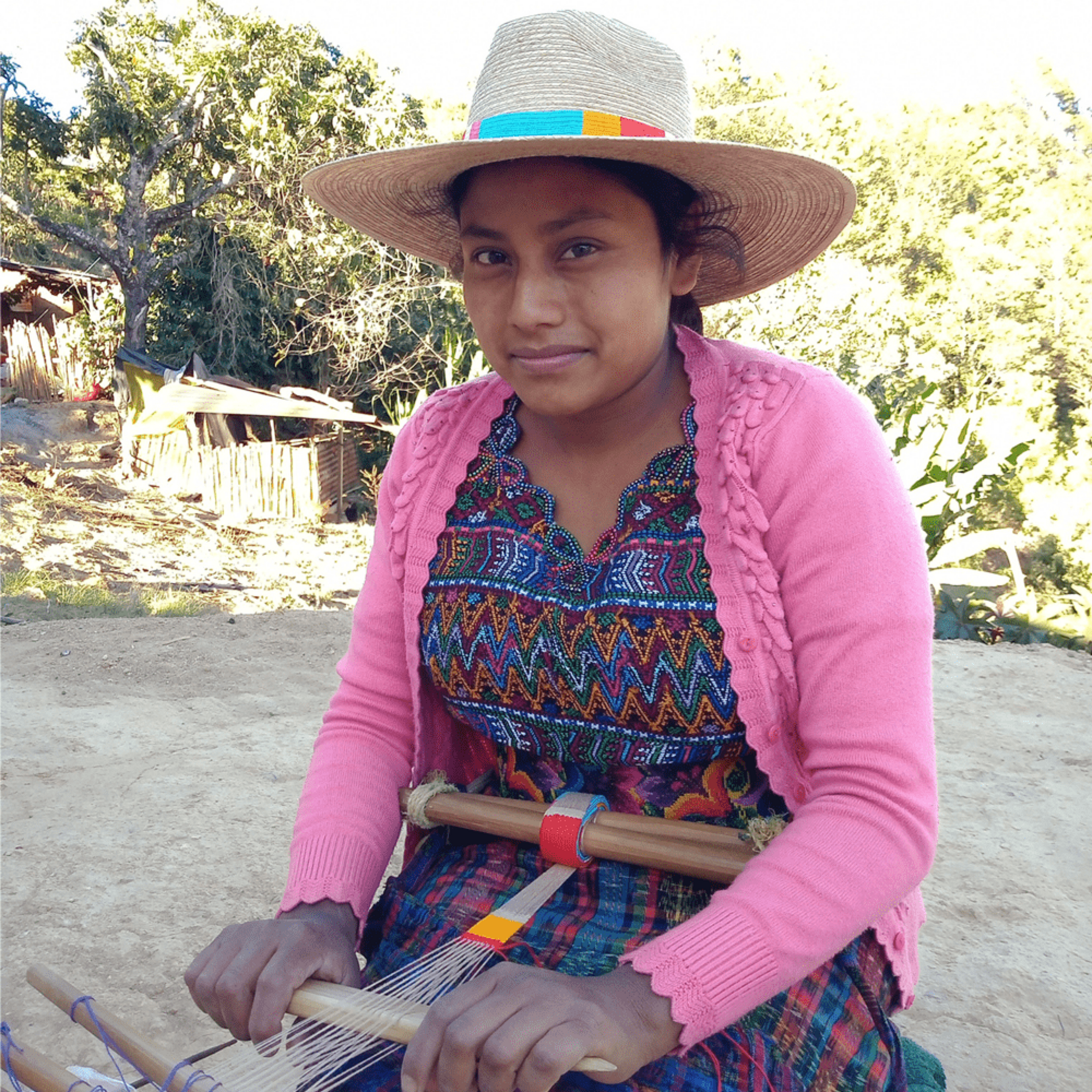 Sunshine Tienda Sandra Palm Hat