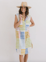 Sunshine Tienda Colorful Stripe Bay Dress