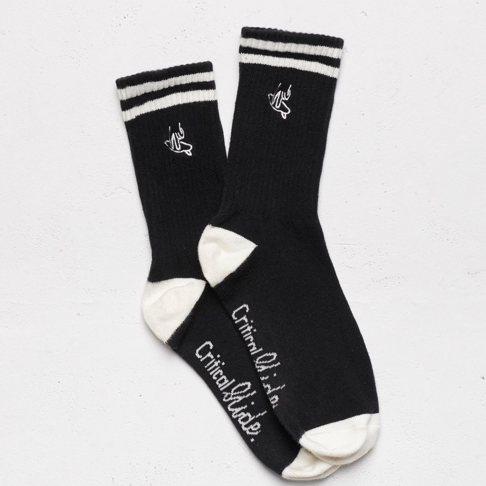 The Critical Slide Society All Day Sock Vintage Black