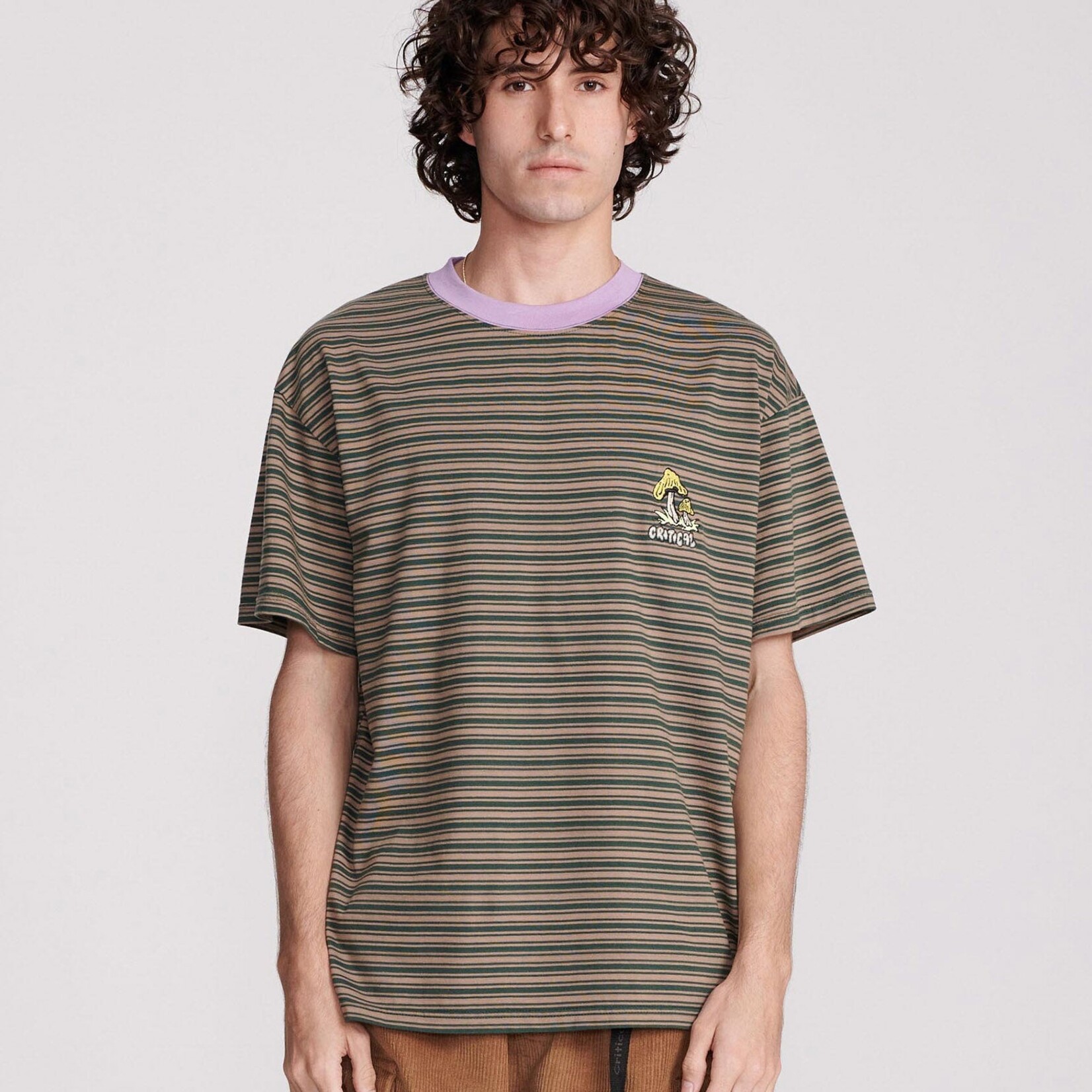 Pat Stripe Tee
