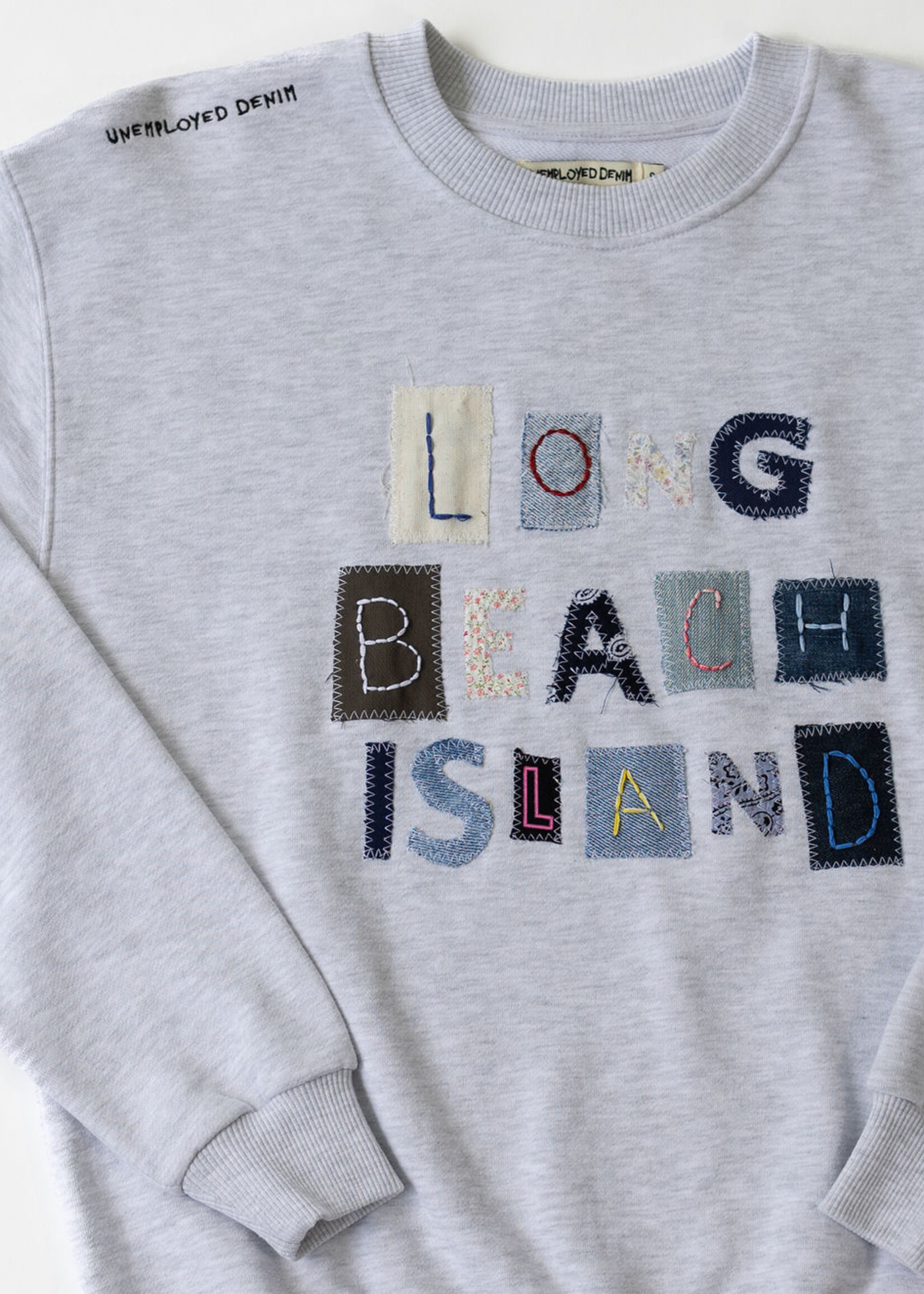 Unemployed Denim LBI - Different Letter Sweatshirt