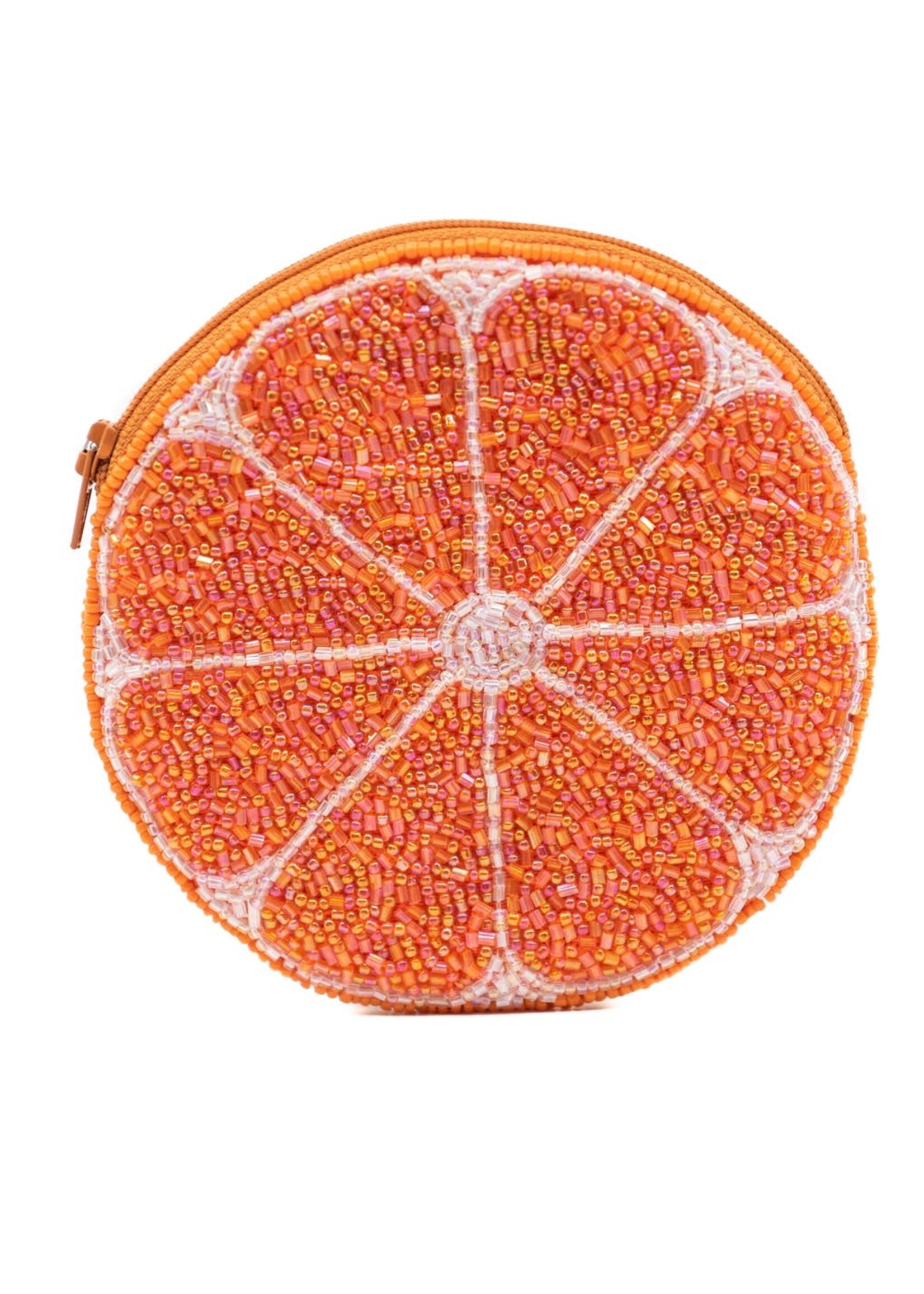 Tiana Orange Coin Purse