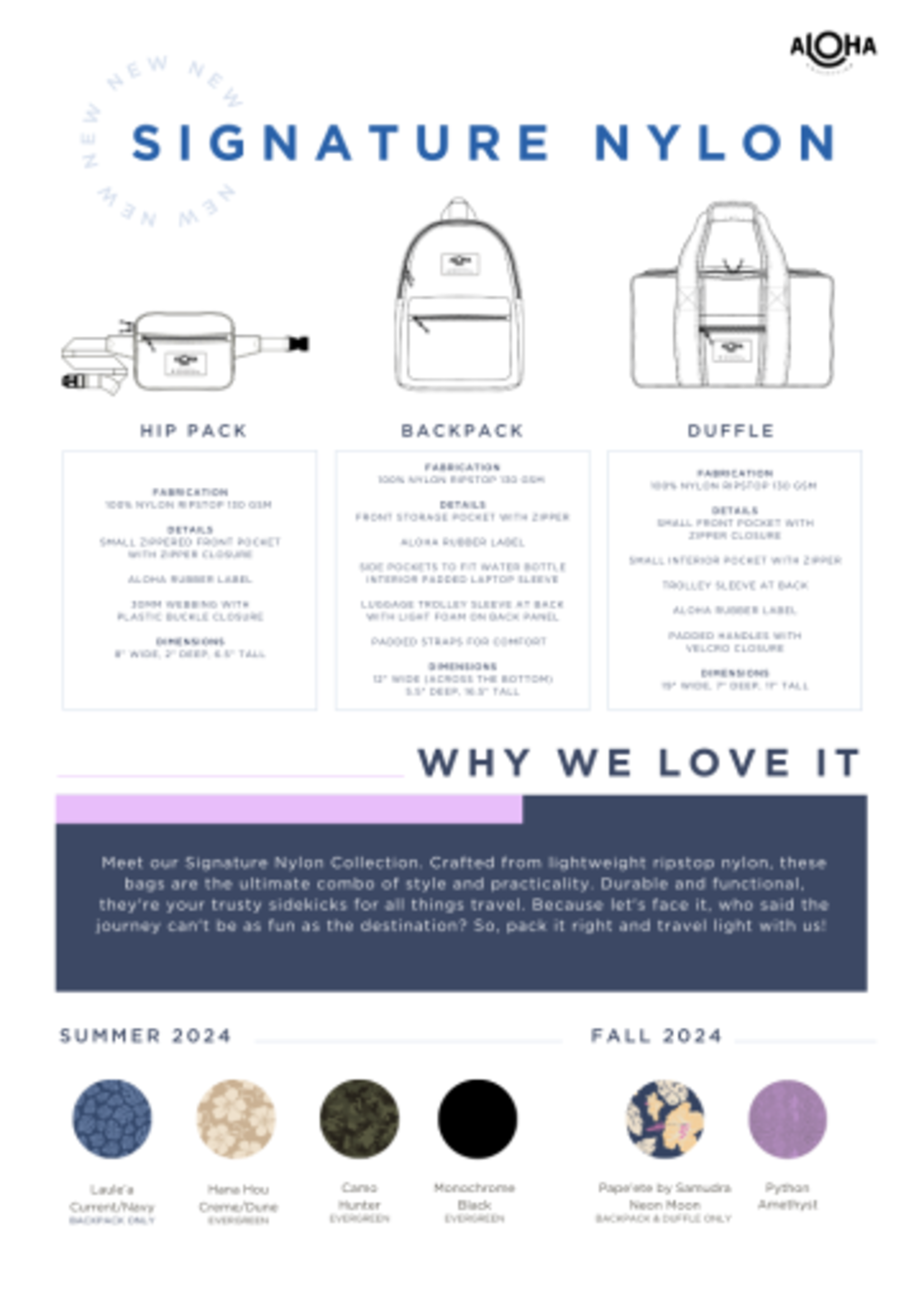 Aloha Collection Hana Hou Keep It Lt Weekender